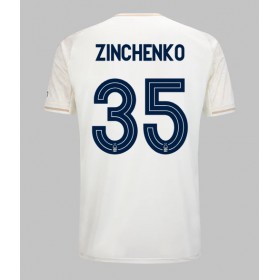 Pánské fotbalový oblečení Nottingham Forest Oleksandr Zinchenko #35 Venkovní košile 2025-26 Krátkým Rukávem
